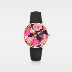 Style Julia - Leather strap watch for women